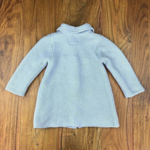 Mayoral Girl Grey Sweater Duster - Picture 2 of 4